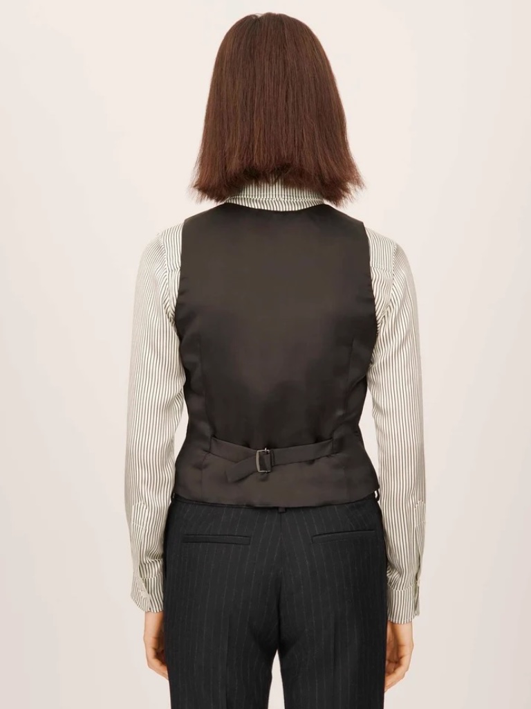 Bella Freud Chrissy Waistcoat Vest, Size 6 — image 2 of 6